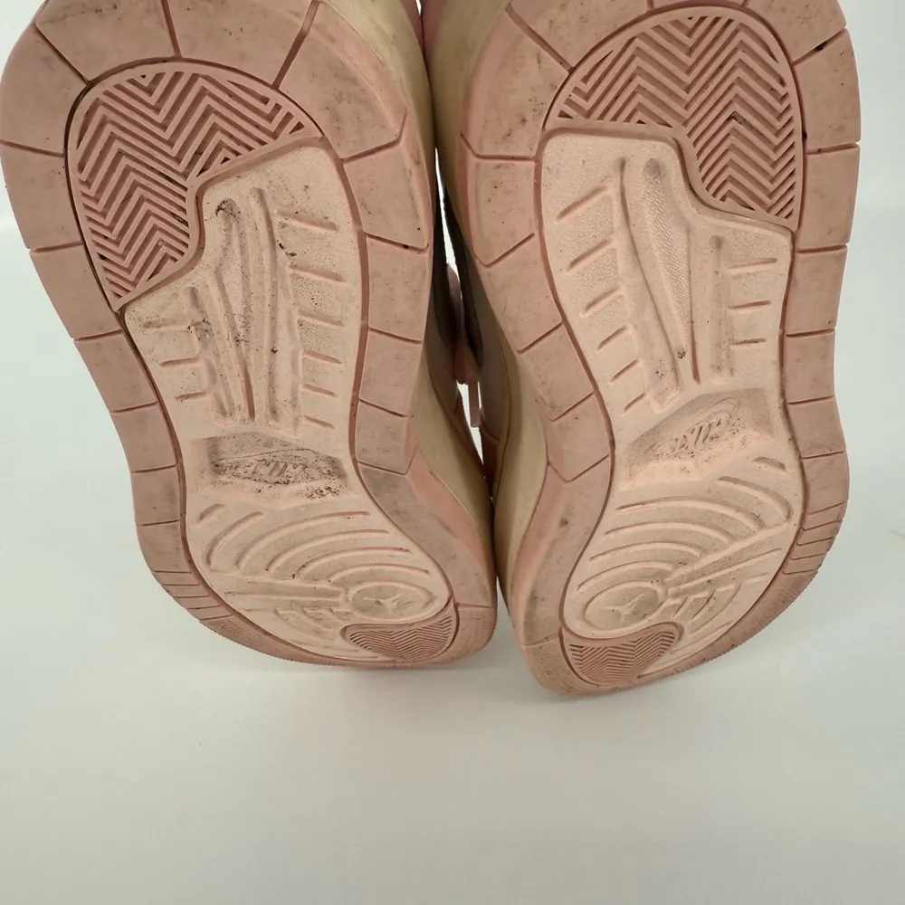 Nike Pink and Gray Chunky Sole Sneakers - Image 5