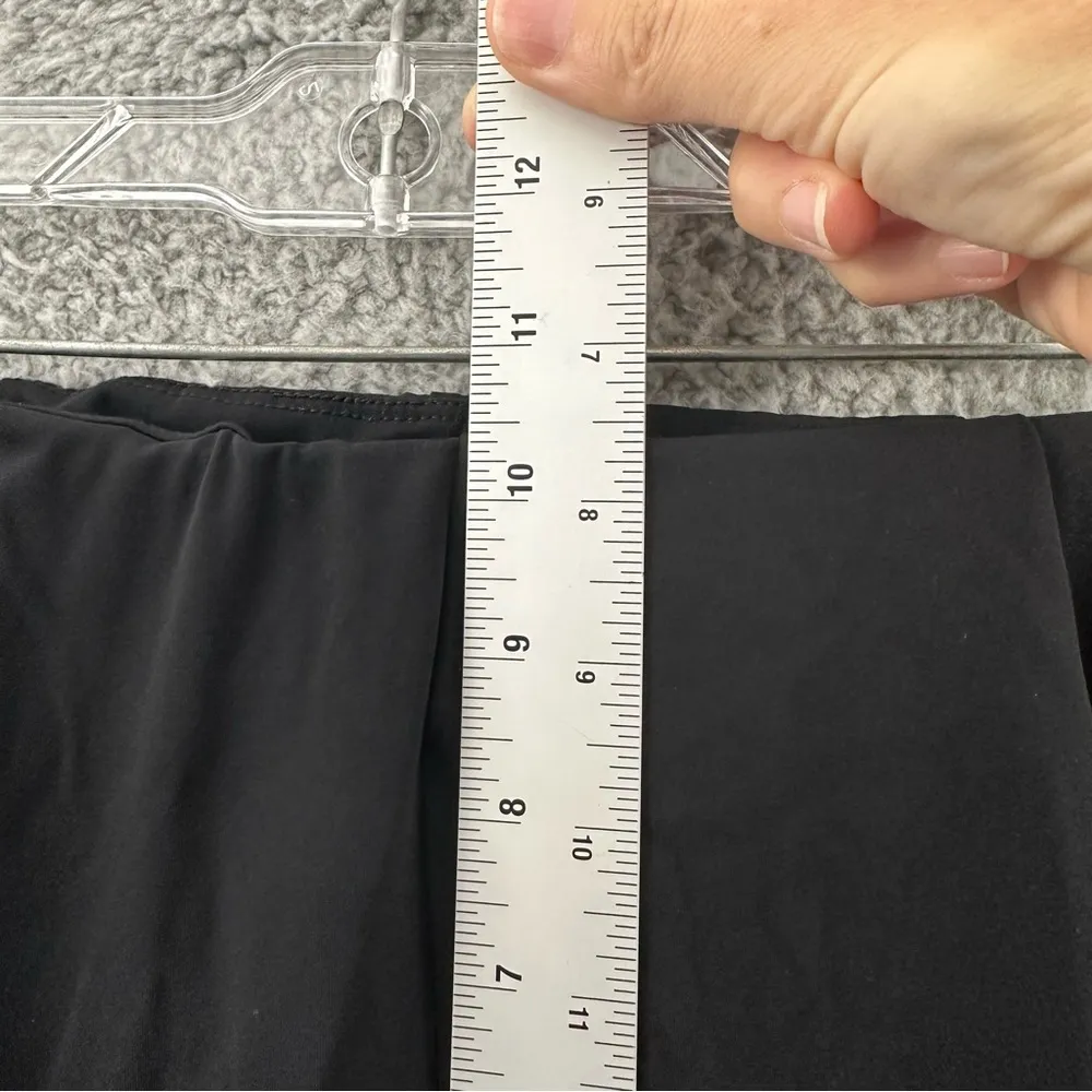 ADAY Turn It Up Pants High Rise Ankle Tapered Leg Trousers Black Women XS x 27.5 - Image 6