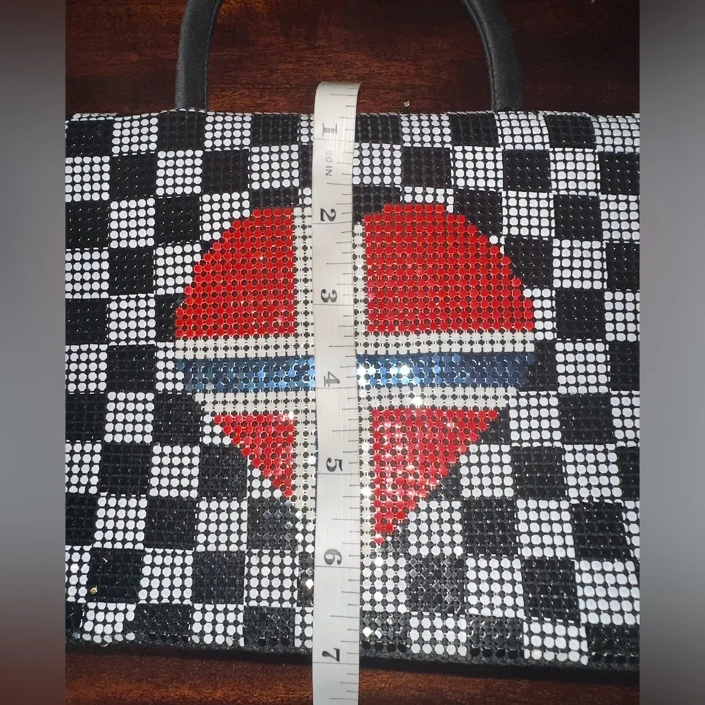 Laila Norway Essence Metal Mesh chain crossbody/ wrists bag Designer Fadhion Black - Image 8