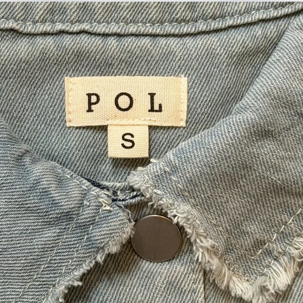POL ‎ Patch Denim Jacket - Image 13