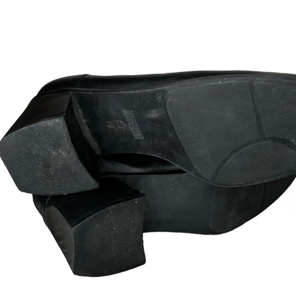 Vintage‎ Westies Black Chunky Shoes Size 7 - Image 6