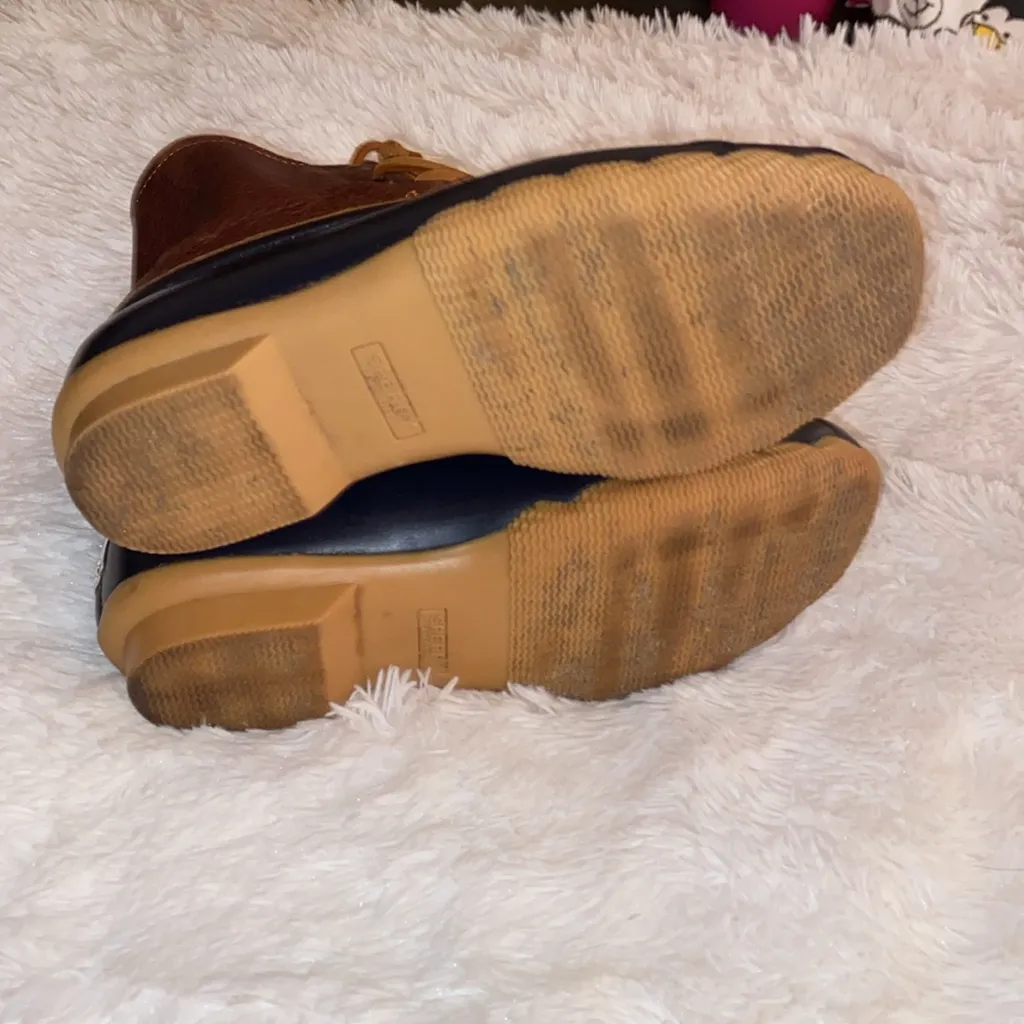 Sperry Saltwater Duck Boots Blue Size 6‎ - Image 3