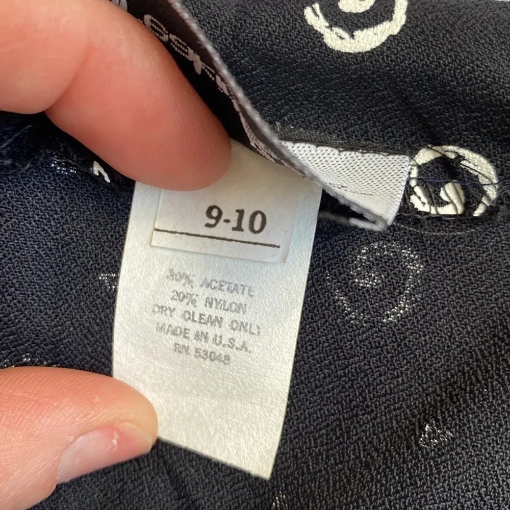 Breakin’ Loose 80s Black and Red Patterned Blazer Size M - Image 6