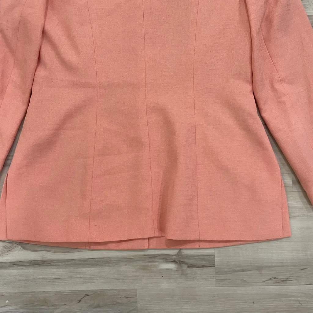 Vintage Dillard’s by Kasper Suit Jacket Size 10 Orange - Image 2