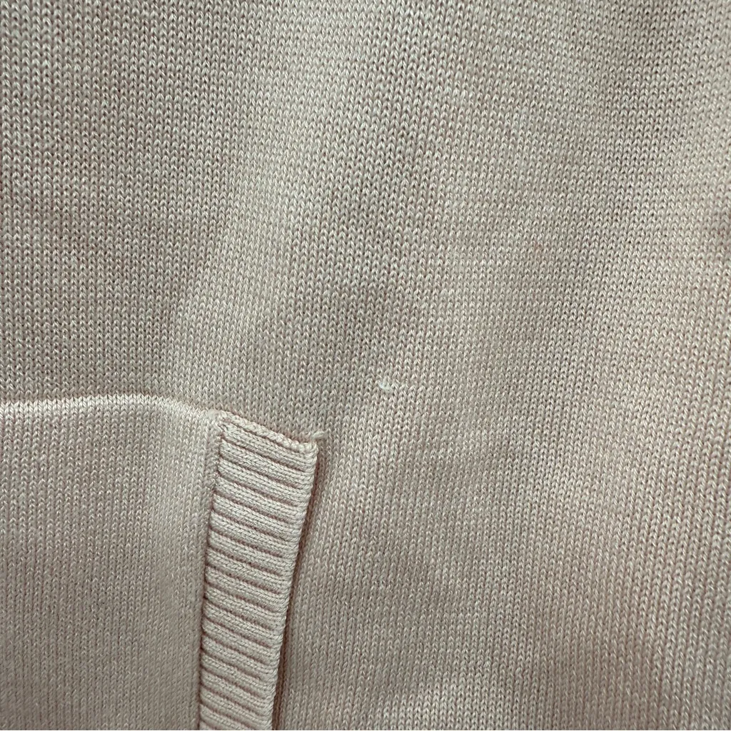 Athleta Evergreen Hoodie Sweater Long Sleeve V Neck in Ballerina Gown Sz‎ L - Image 9