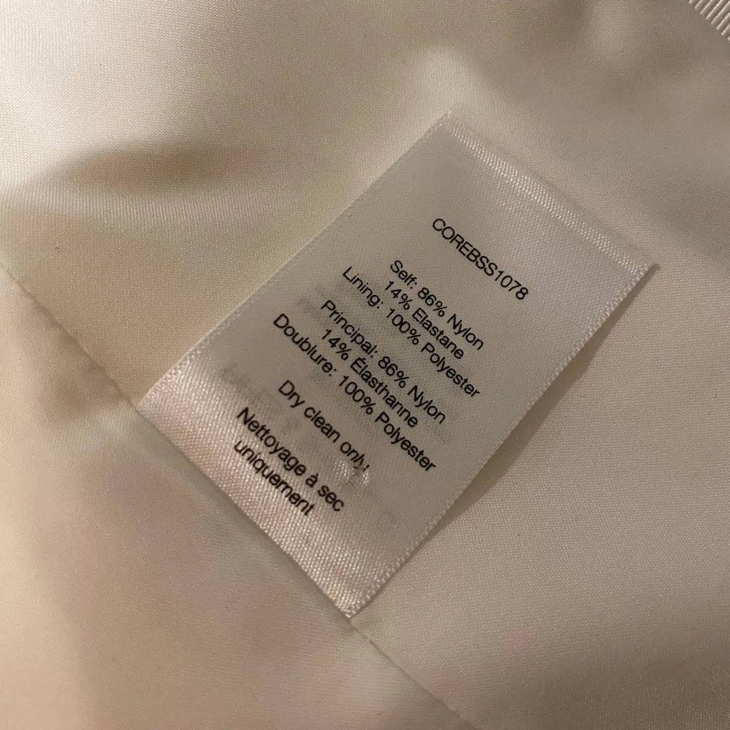 Veronica Beard Iconic Scuba Dickey Blazer Jacket in White Size 6 - Image 7