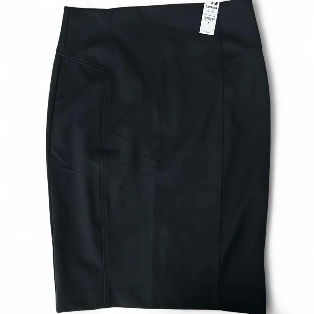 NWT -Express Black FULL Zip Pencil Skirt – Size 8 | - Image 7