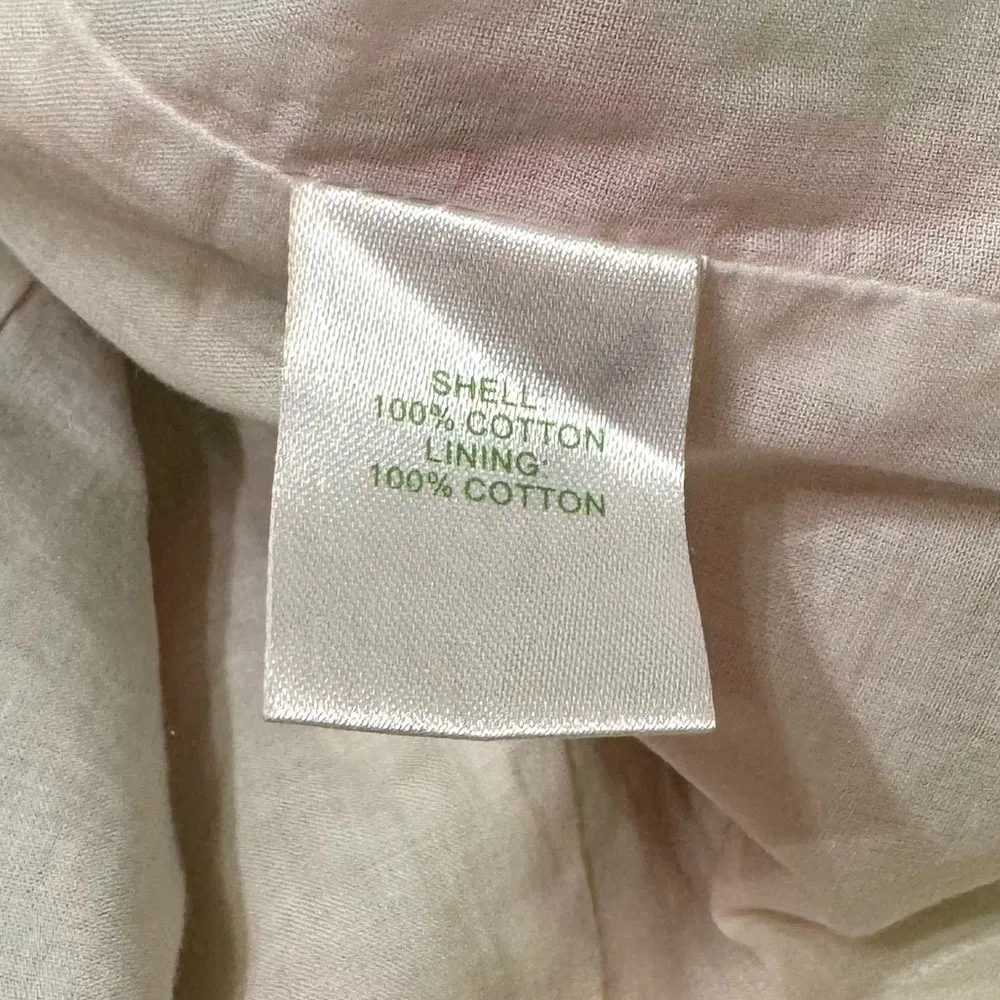 Lilly Pulitzer 4 Franco Dress Poplin Multi Wing Ding Patch Strapless Tie Back - Image 7