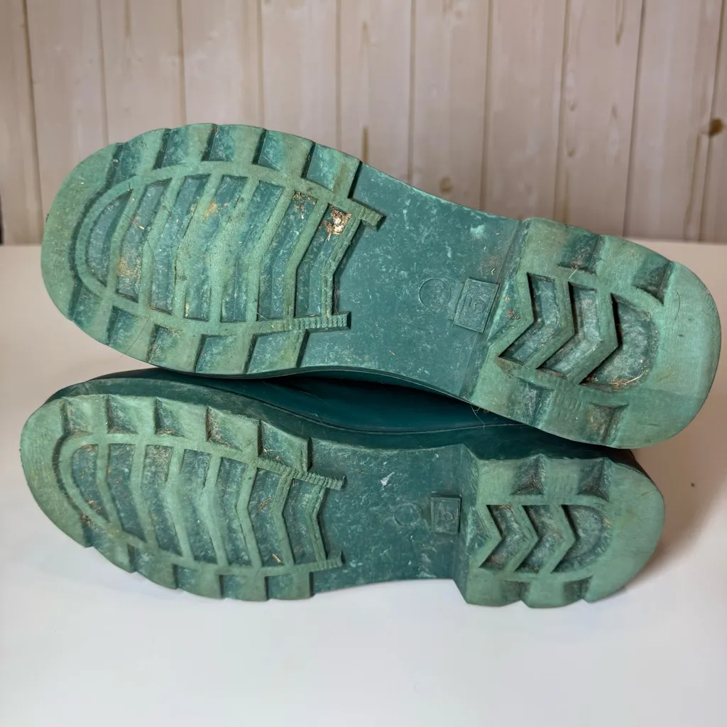 Chooka  Teal Rain Boots with Adjustable Buckle - Image 4