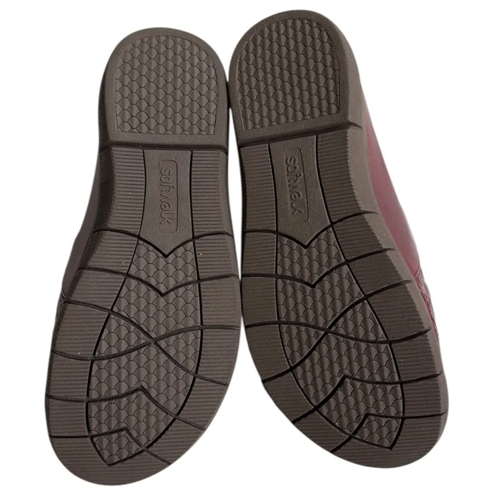 Like New SoftWalk San Marcos Tooled Leather Mules Size 7.5 Wide Width - Image 8