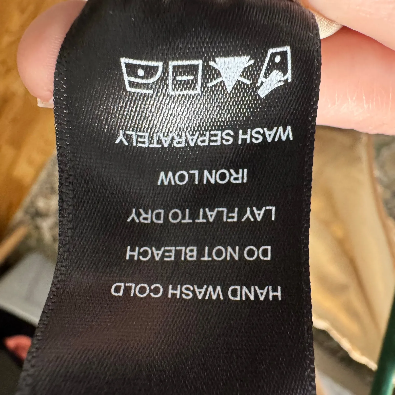 Michael Costello xREVOLVE Fiji Midi Dress Women L Taupe Holiday Ruched Cocktail Tan Size L - Image 8