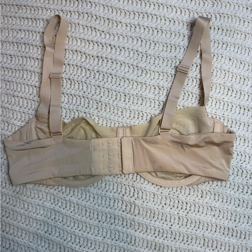 Skims Unlined Balconette Sheer Nude NWOT Underwire Size 36B - Image 4