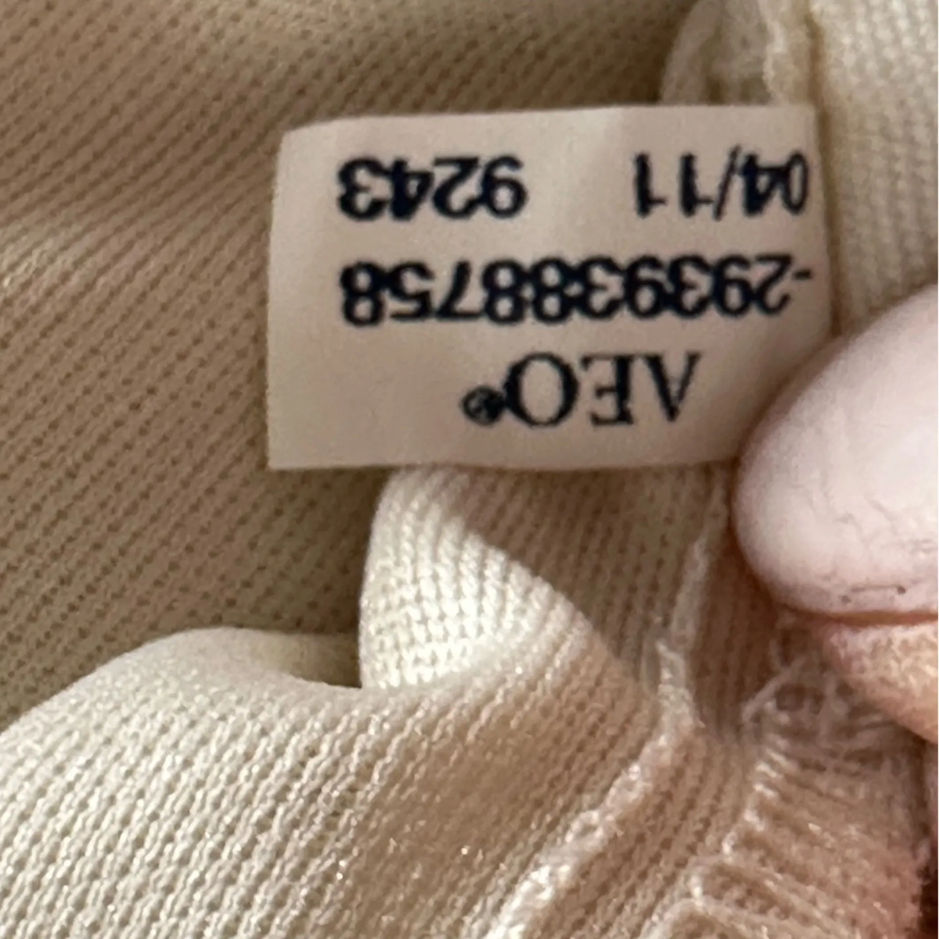 American Eagle Outfitters Cream Lace Bustier Boho Smocked Swiss Dot Dress | M - Image 12