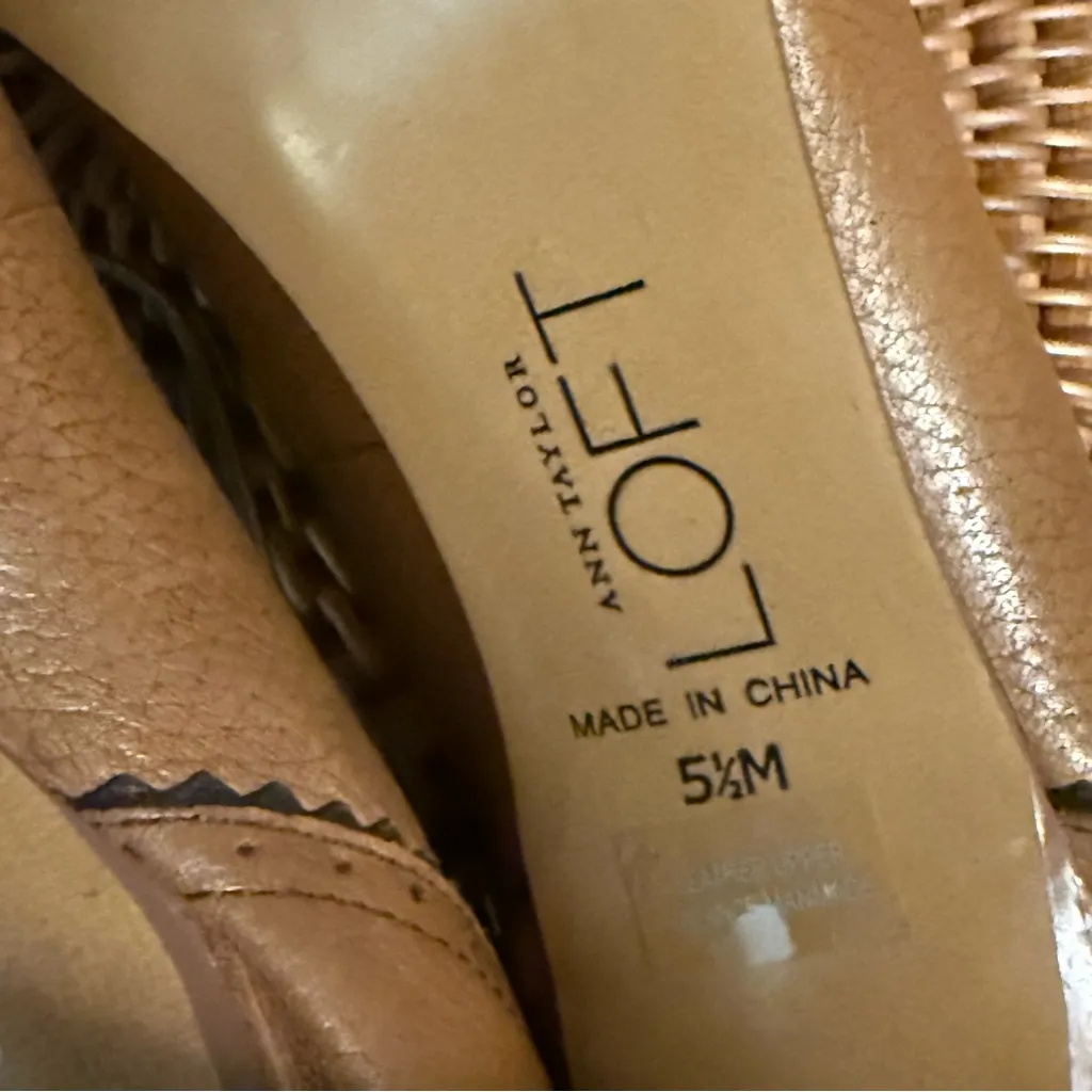 Loft Elegant Brown T-Strap Women's Shoes - Image 6