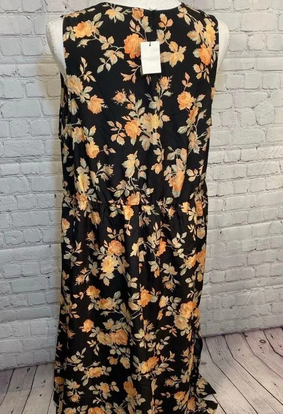  Floral Maxi Vest Duster Clementine  - Image 2