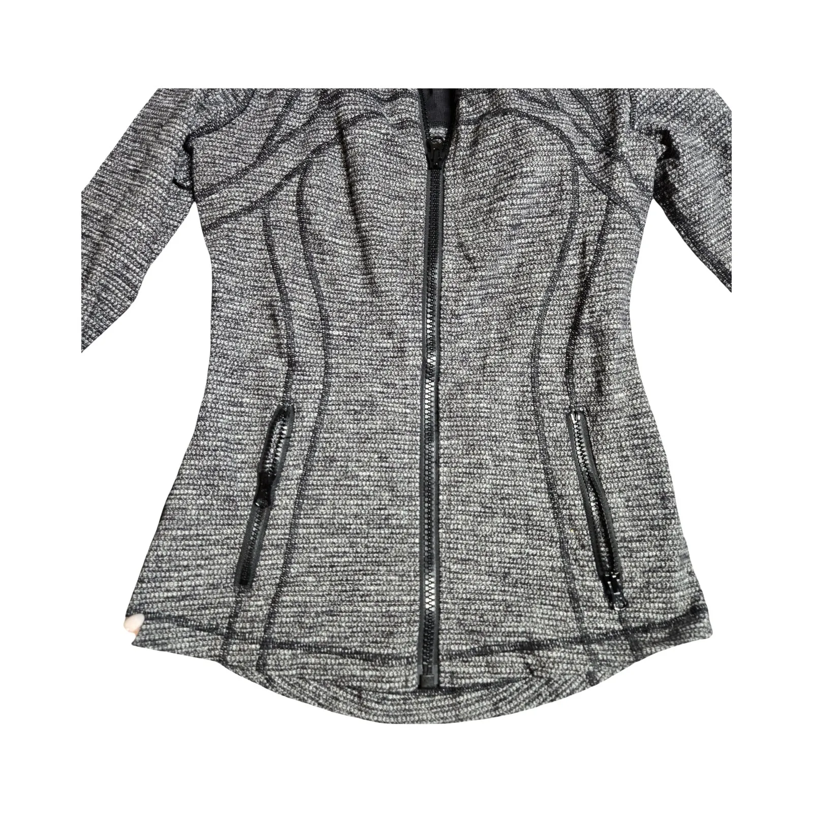 Lululemon Define Women's Jacket Herringbone Size: 6 - Image 4