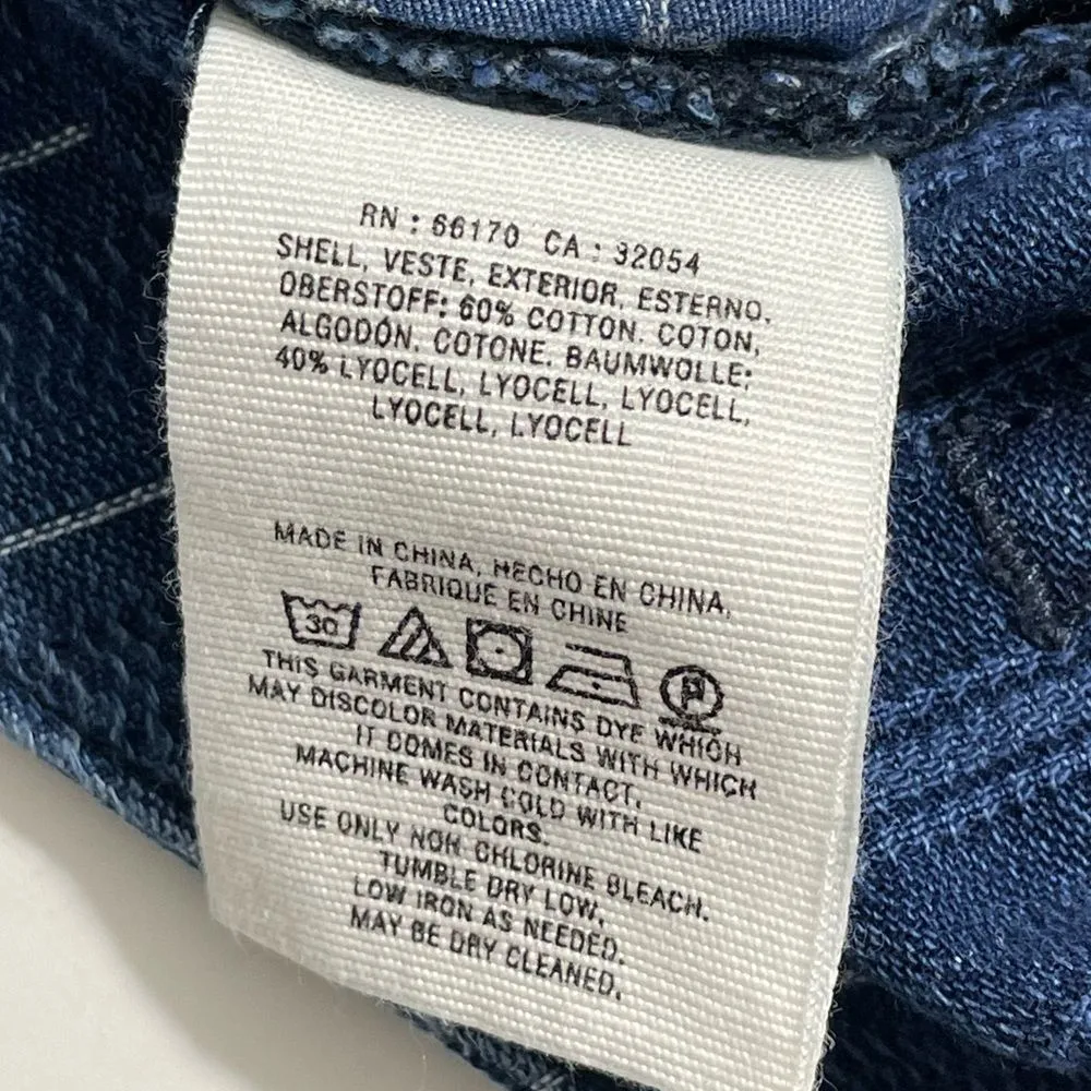 Anthropologie Pilcro‎ and the Letterpress Pinstriped Jeans Size 32 Button Fly - Image 5