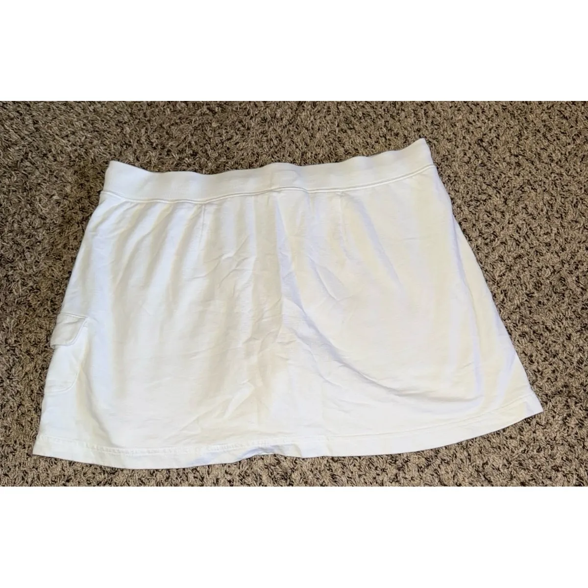 New York‎ Laundry Women's White Cotton Skort Size XL - Image 5
