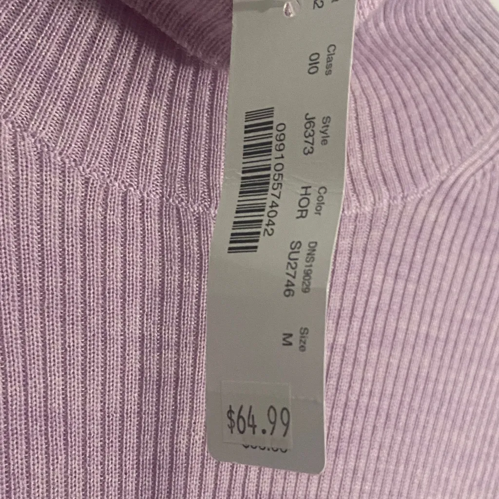 J. Crew Lilac Turtleneck Sweater - Image 3