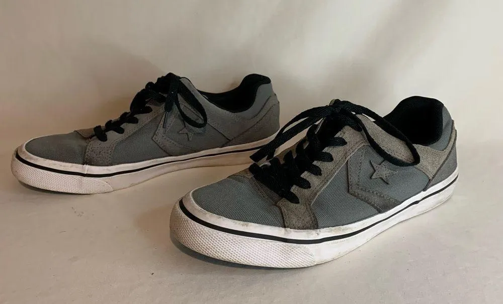 Converse All Star Low Top Gray Unisex Sneakers Men’s 9 / Womens 10.5 - Image 3
