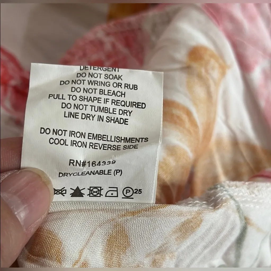 Petal & Pup Floral Mini Dress - Pink, Green, Yellow - Image 7