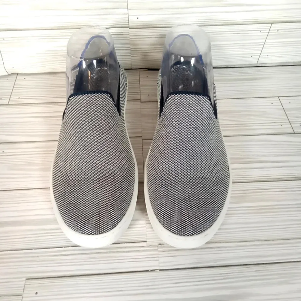 Rothys women's gray anchor textile flats slip ons minimalist size 9 - Image 2