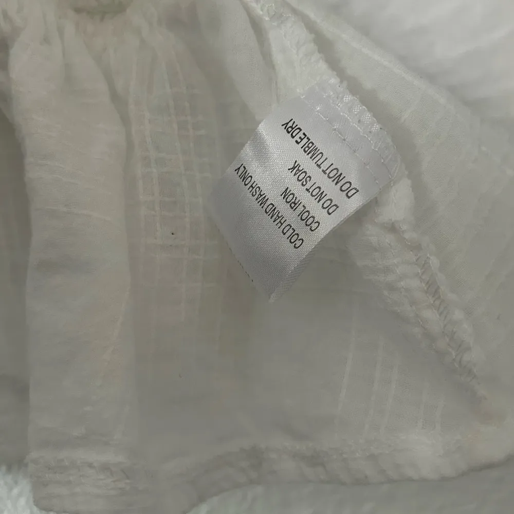 Princess Polly JAMILA TOP WHITE Sleeveless Crop Camisole with Ruffled Bustier 0 - Image 5