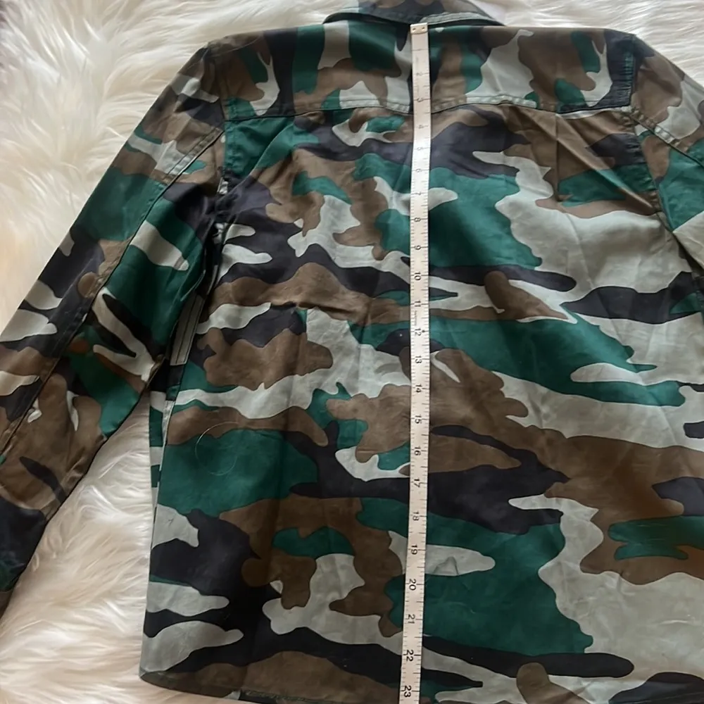 - New with tags J.Crew camouflage jacket🎀 ( oversized!) NWT - Image 8