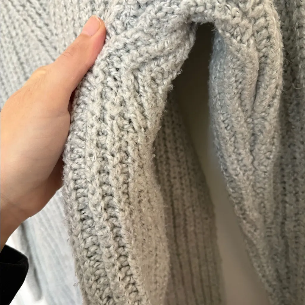 L.A. Hearts Gray & Rust Cardigan | One Size - Image 4