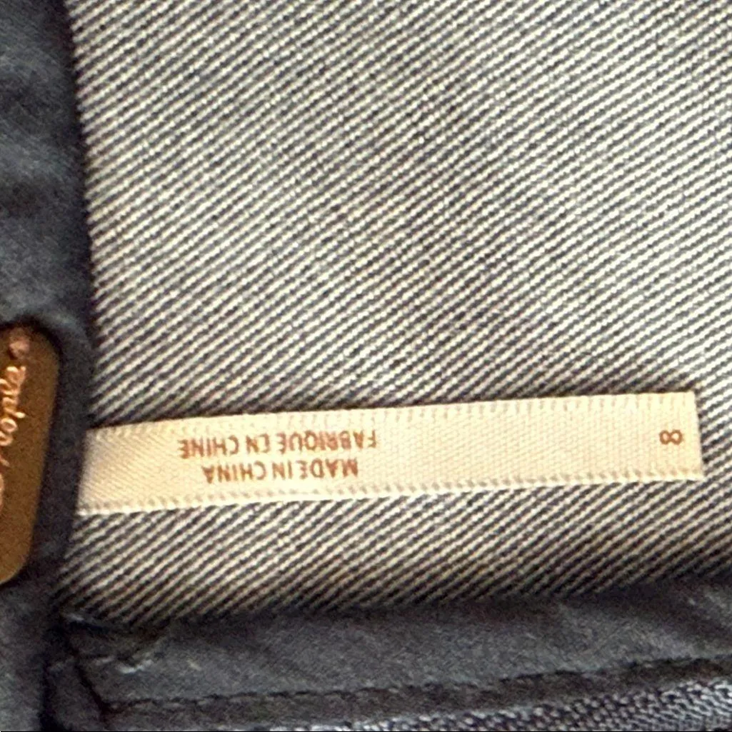 FREE PEOPLE Modern Femme Denim Mini Size 8 - Image 6