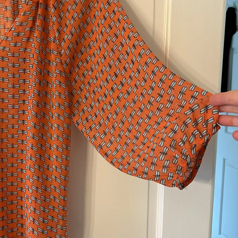 Dragonflies Cover this Adorable Polyester Top - Image 3