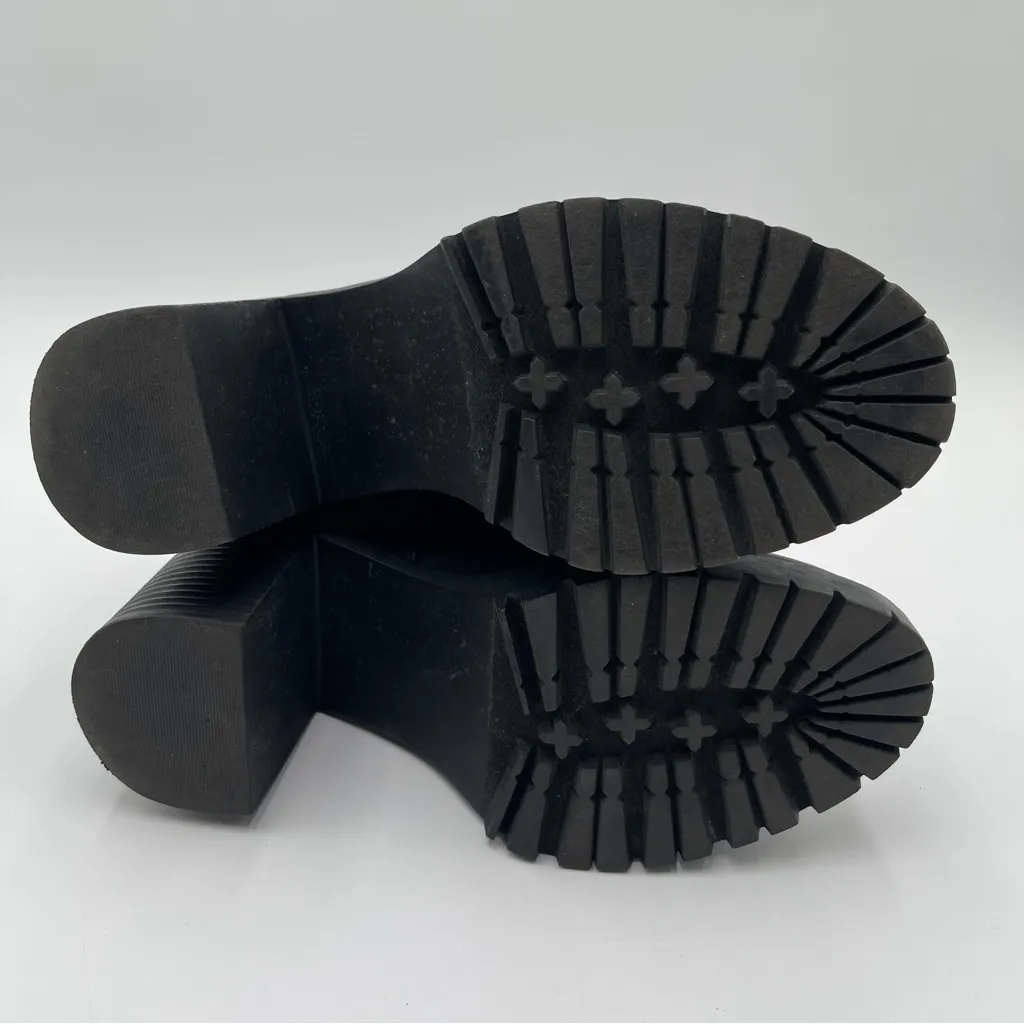 MADDEN GIRL Truffle Lug Chelsea Black Ankle Boots Women’s Sz 7 Chunky Y2K - Image 13