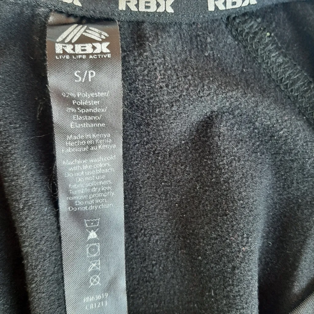 RBX Active Long Sleeve Shirt Black Size undefined - Image 3