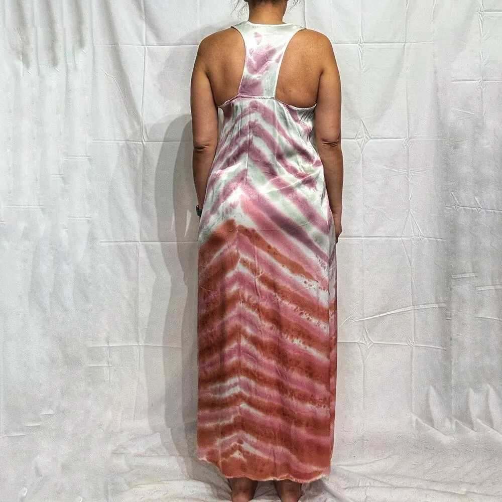 Young Fabulous & Broke Pink Tie Dye Maxi Dress Sz L NWOT - Image 10