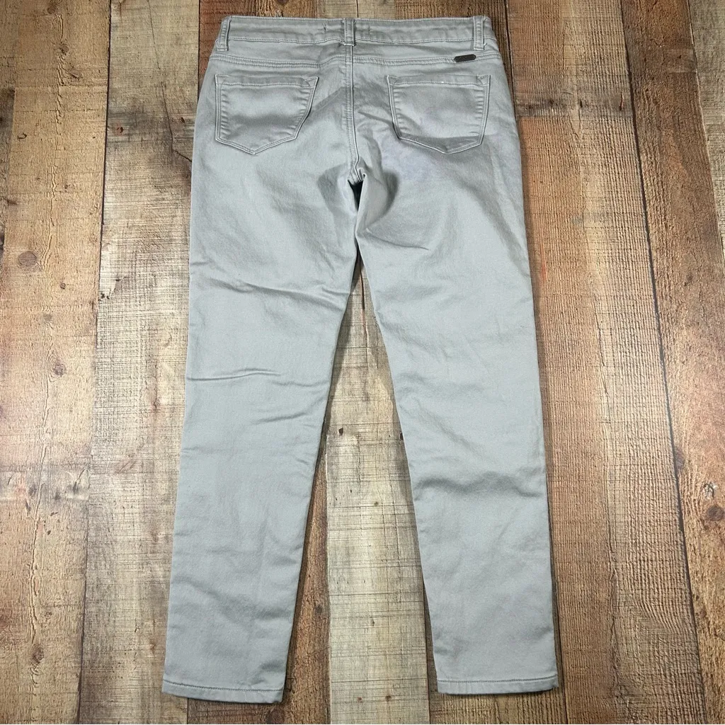 KanCan Gray Moto Pants Size 9 28 Skinny Biker Style Jeans Womens - Image 4