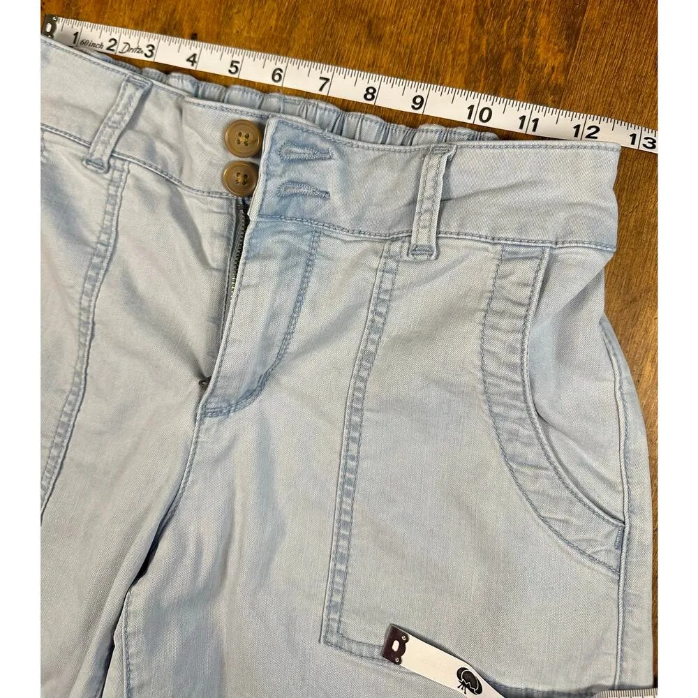 Sanctuary Renegade Shorts in Ultra Pale Size 25 EUC Hybrid Twill Like NEW - Image 9