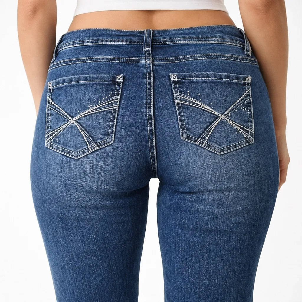 Wallflower‎ jeans women's size 7 skinny Blue - Image 2