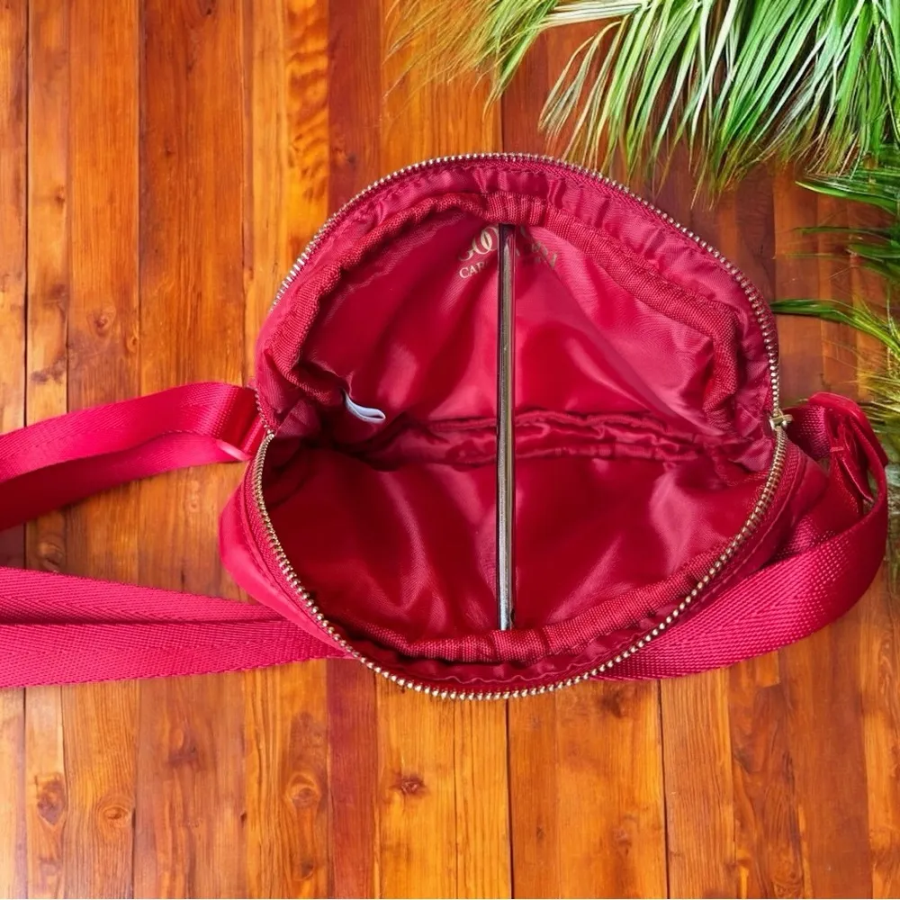 NWOT Carolina Herrera Good Girl Red Quilted Crossbody Bag - Image 7