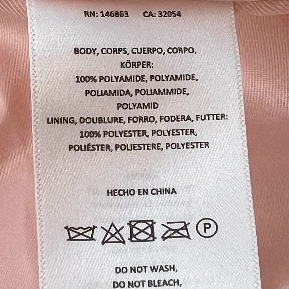 Anthropologie Mare Mare Tulle Jacket Open Front Blush Pink - Image 6