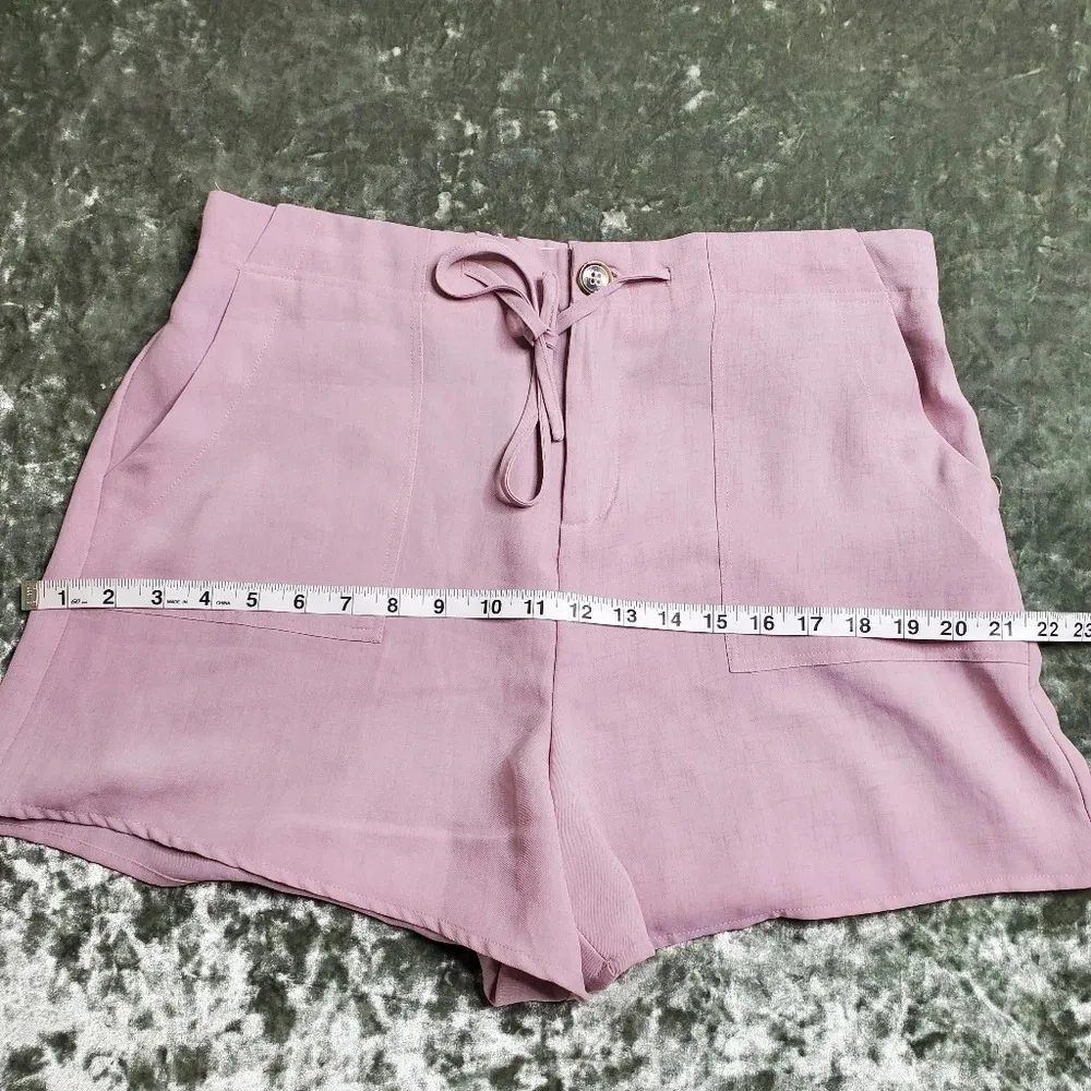 Melloday Purple High Waist Shorts - Image 3