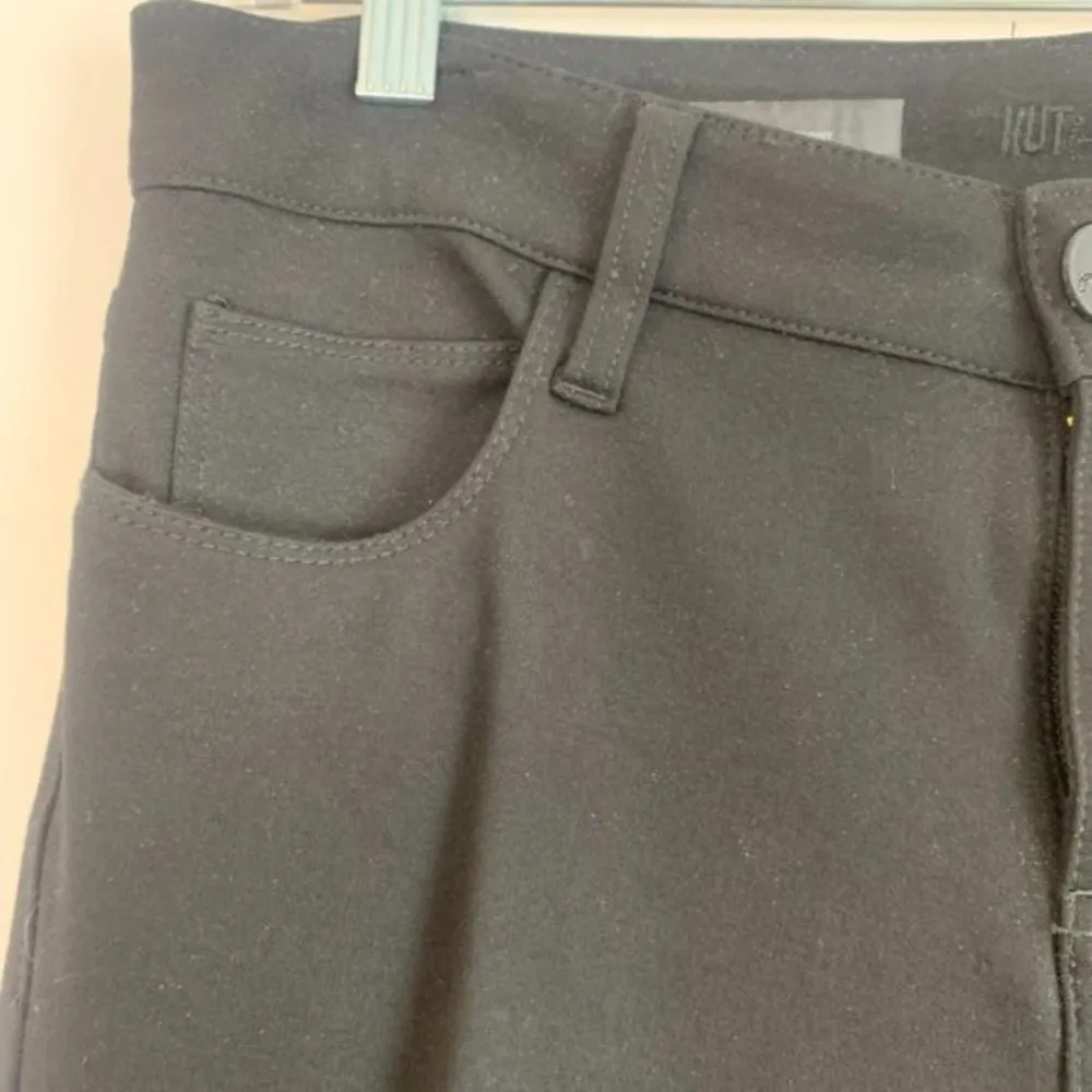 Kut from The Kloth Black Mia Toothpick Skinny Pants - Image 12