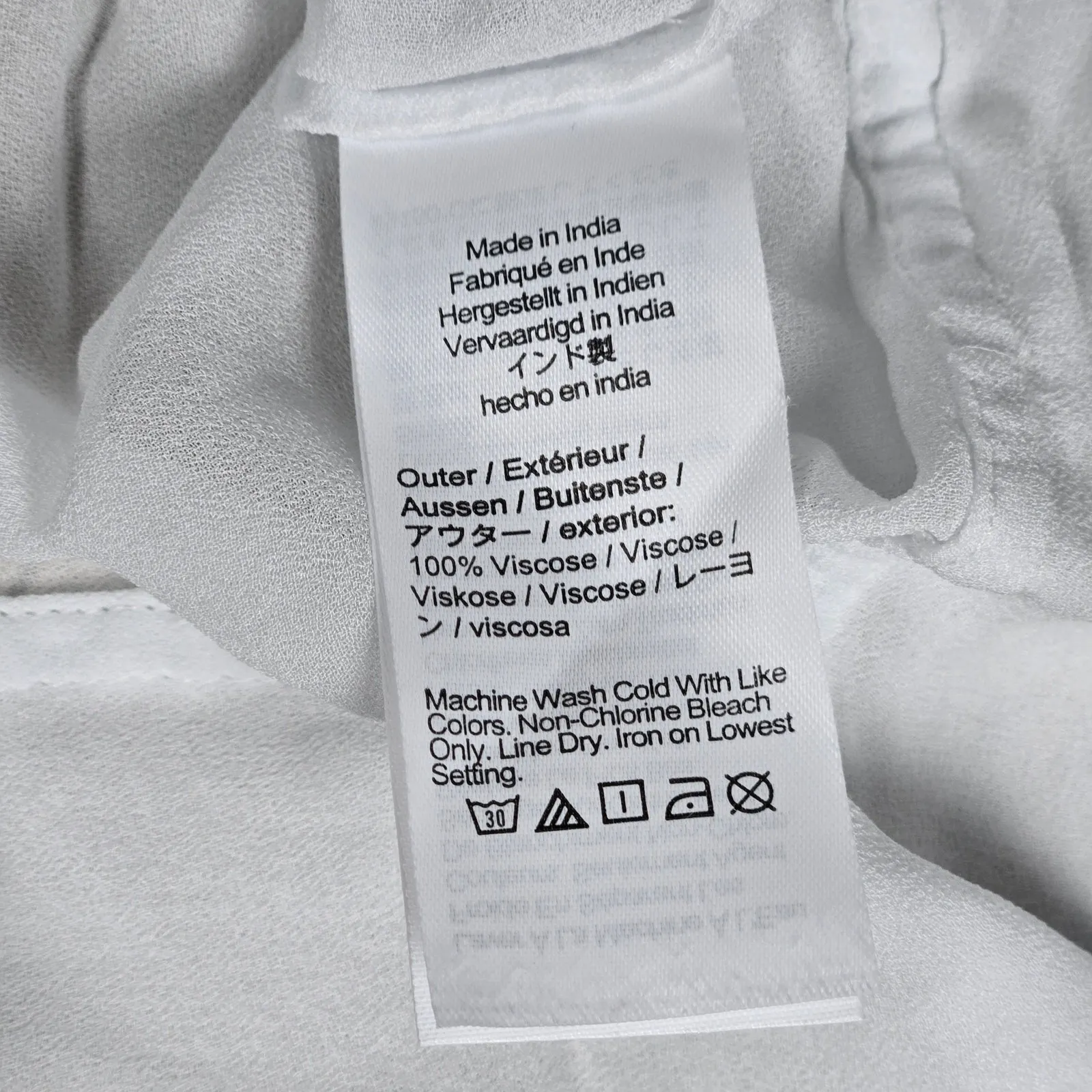 J. Crew Elena shirt-dress in chiffon White 8‎ BY930 - Image 4