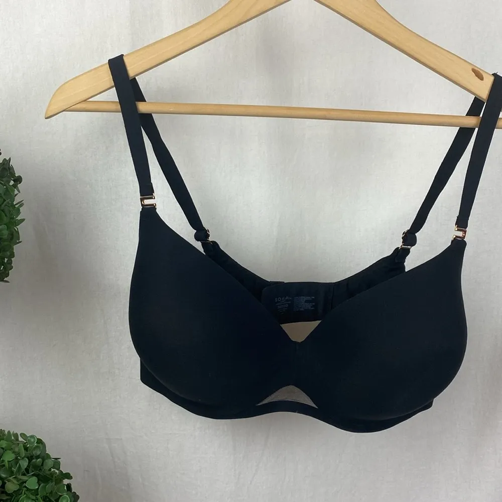 Soma Black Bodify Perfect Coverage Bra 36DDD Size undefined - Image 3