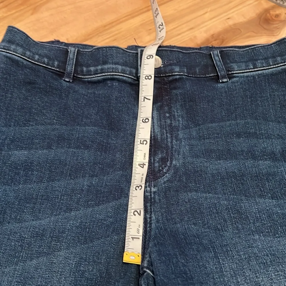 J. McLaughlin Aiko Wide Leg Blue Denim Solid Jeans - NWT - Image 10