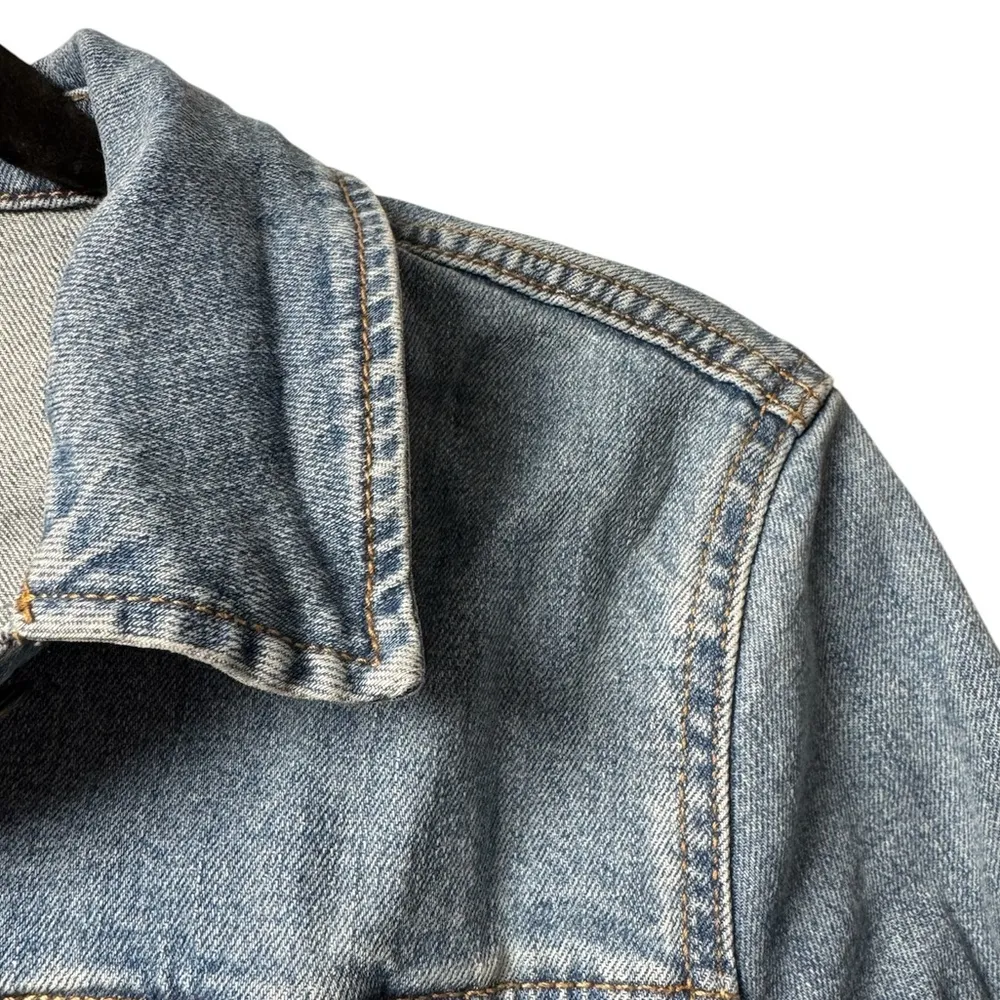 Non-stretch Jean jacket - Image 5