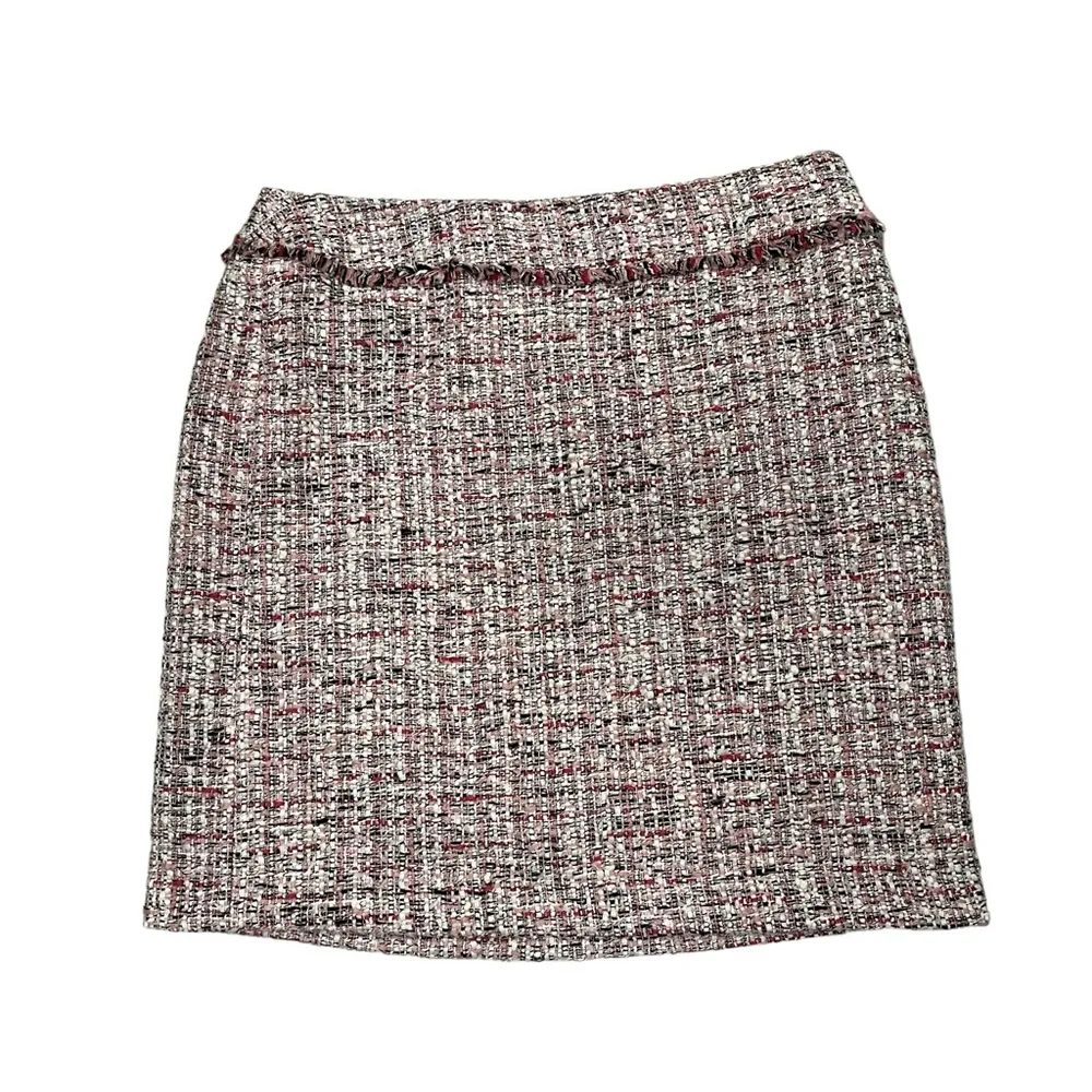 NWT, White House Black Market Tweed Boot Skirt, Sz 14 - Image 8