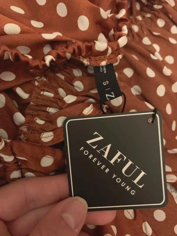 Zaful Polka Dot Romper - Image 3