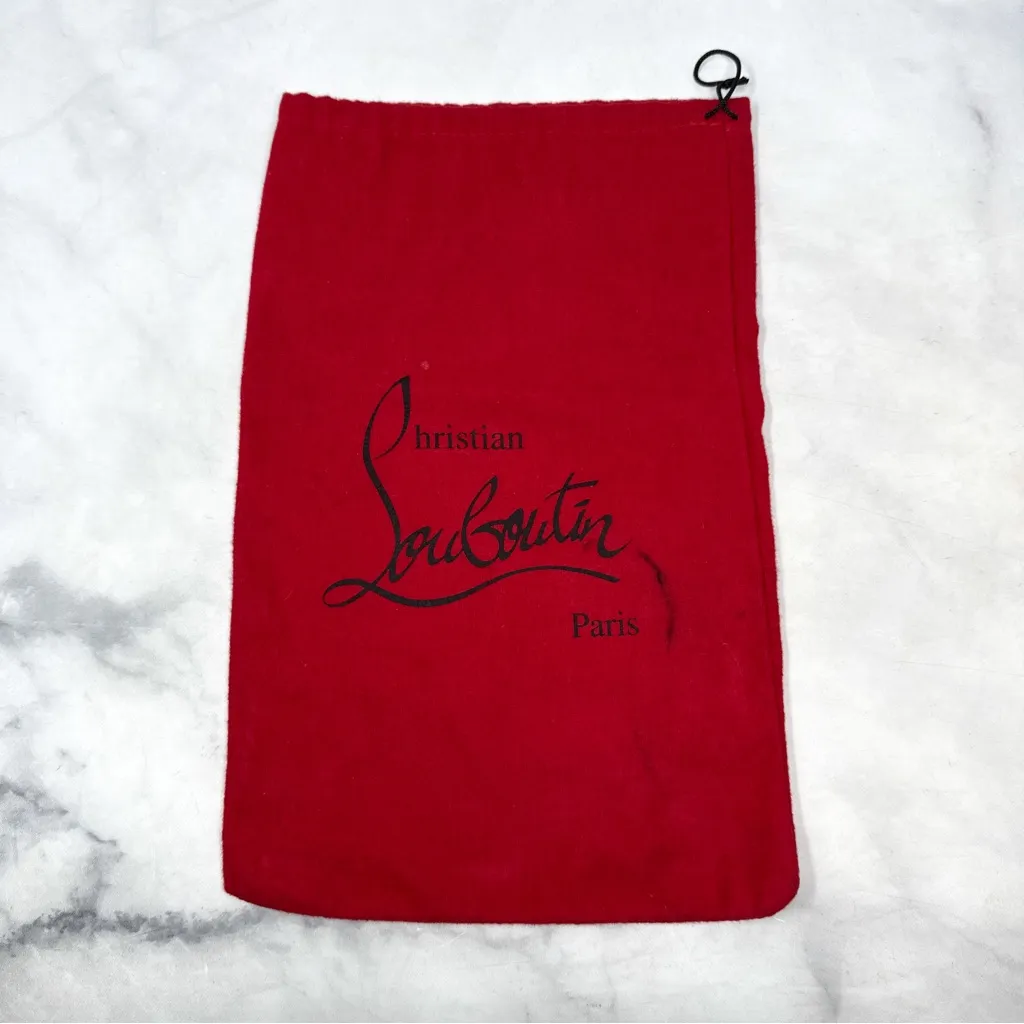 Christian Louboutin Gamma Talon 120 Patent Leather Slingback Heels Black Sexy 39 - Image 10