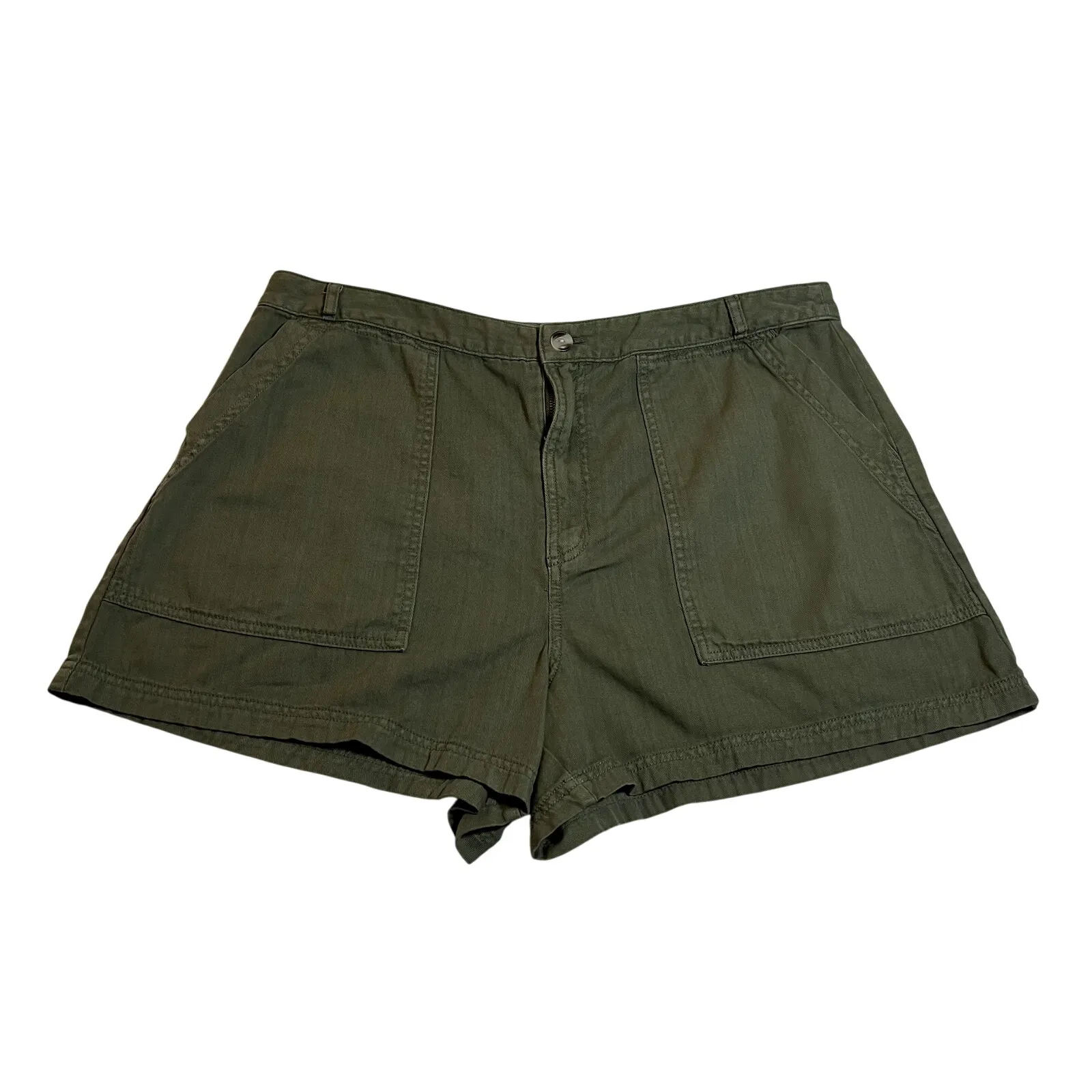 Universal Threads Universal Thread High Rise Utility Shorts Size 16 Casual Minimalist Hipster - Image 4