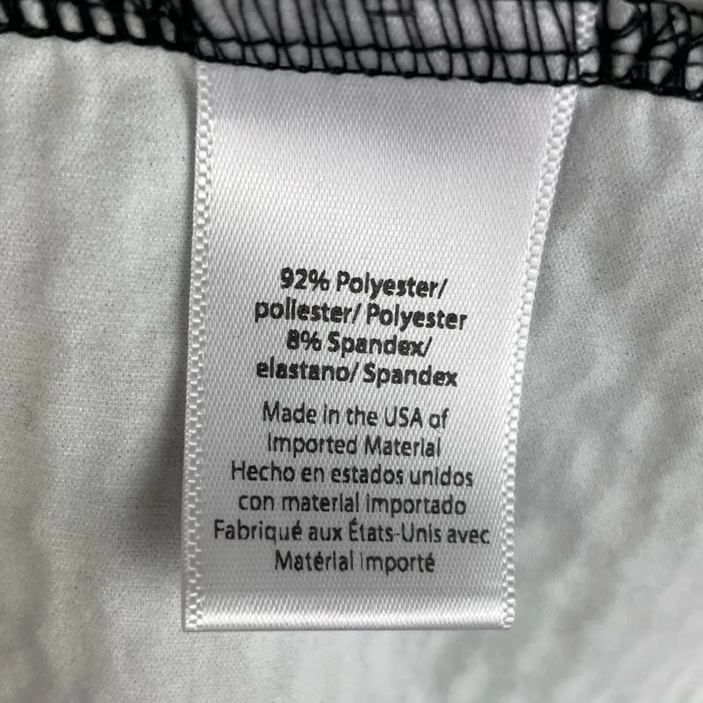 Beyond Yoga Chromatic Quarter Zip Windbreaker Hoodie Black and White Size Medium - Image 7